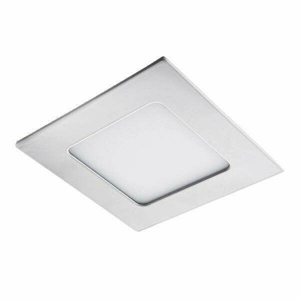Встраиваемый светильник 6W Белый теплый 224062 ZOCCO QUA LED 220V IP20 квадратный белый