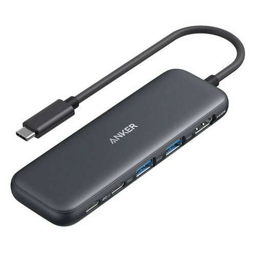 Хаб Anker 332 USB-C Hub 5 в 1 A8355H11 черный 7490₽