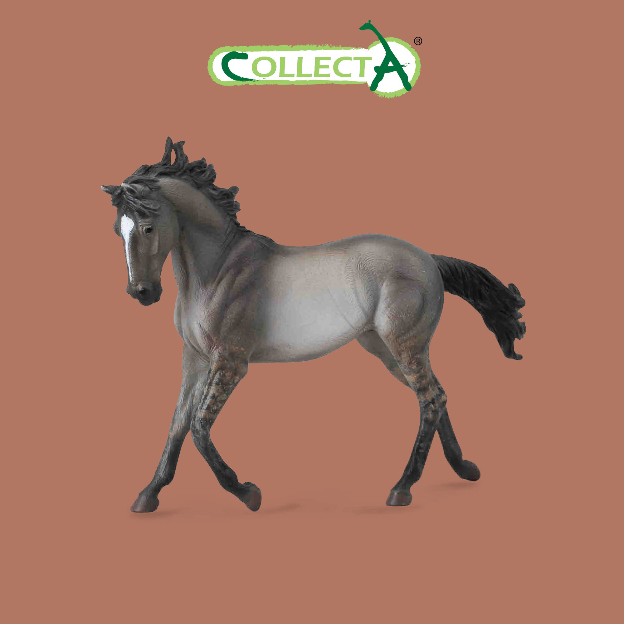 Фигурка животного Collecta "Мустанг Грулла" коллекционная, высота 12 см, 88544b