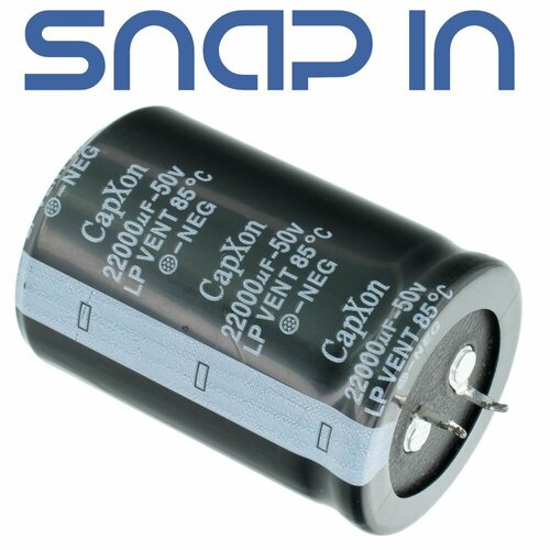 22000мкФ 50В 35x52мм LP Конденсатор электролитический 2шт 2112₽