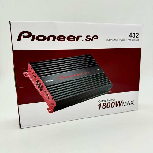 Автомобильный усилитель 1800W 4-х канальный усилитель звука 450000₽