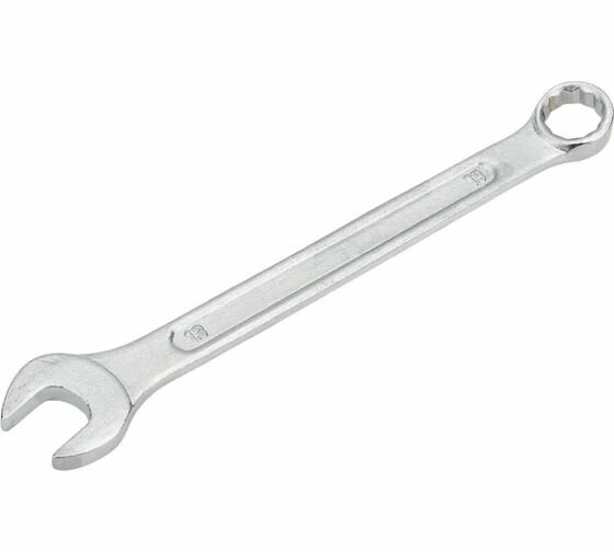 Ключ комбинированный Sparta 150405, углеродистая сталь, размер 13мм, серебристый