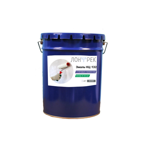 Эмаль НЦ-132 Lontrek 20кг Красная / Лонтрек.