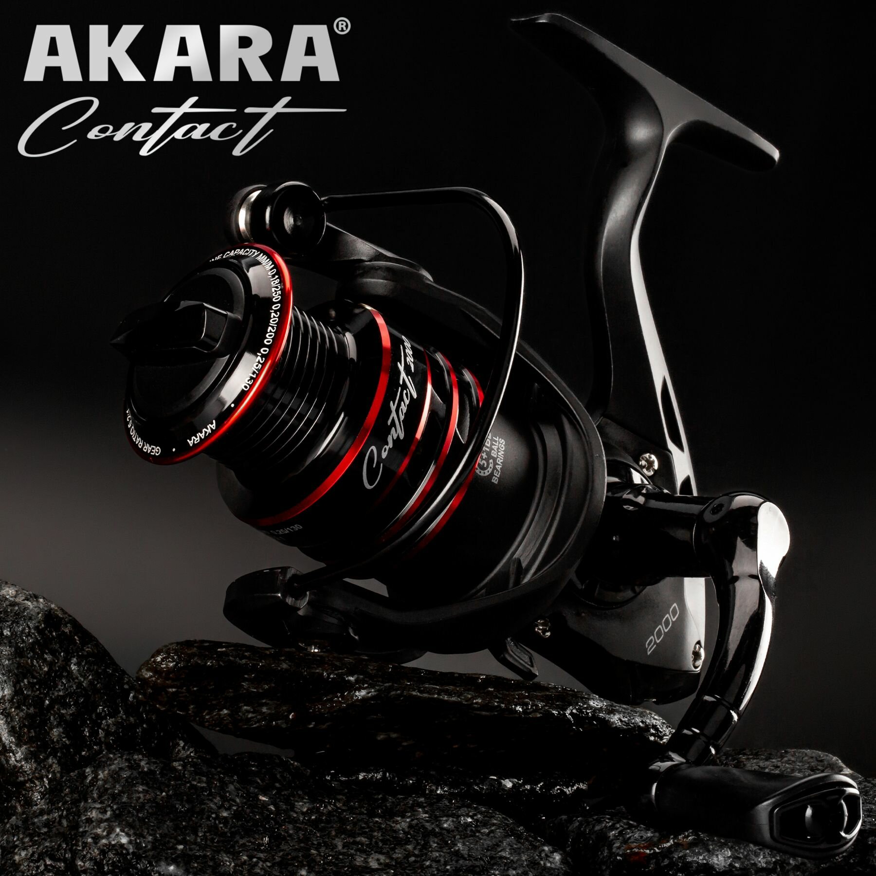Катушка безынерционная Akara Contact 2000 5+1bb