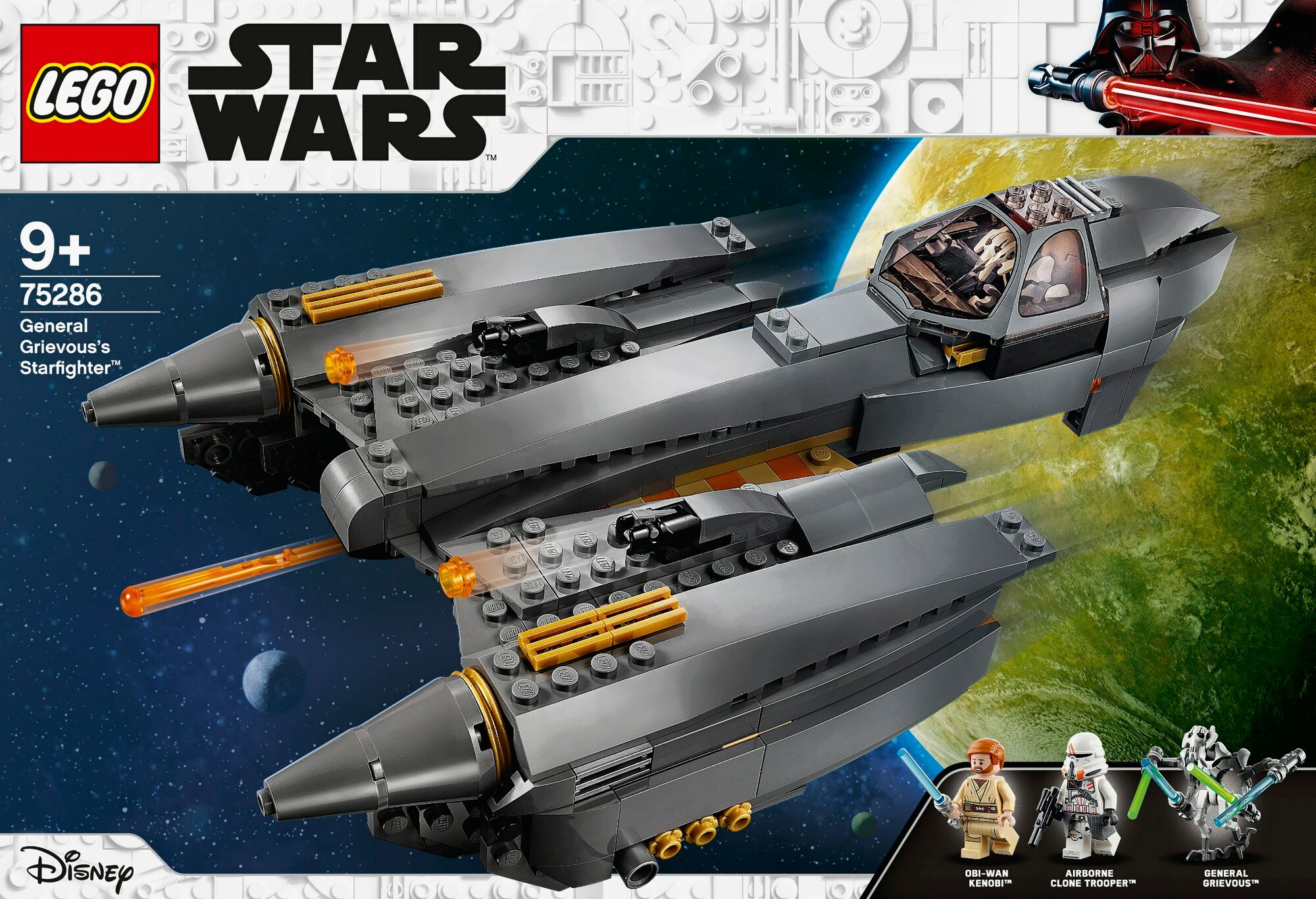 LEGO 75286 Звёздный истребитель генерала Гривуса