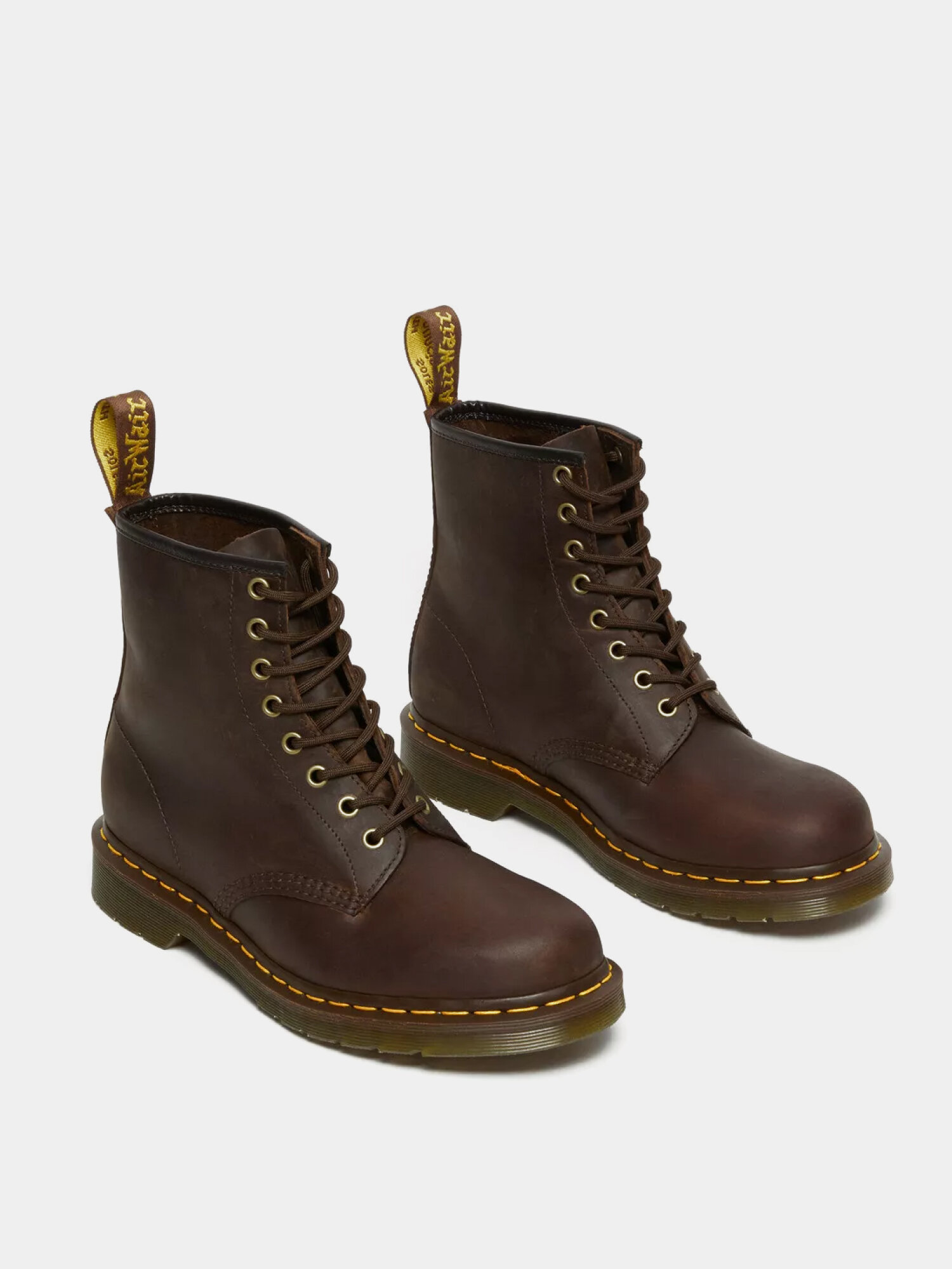Ботинки Dr. Martens 1460 Crazy Horse Leather Lace Up, размер 36 EU, Шоколадный — фото 1