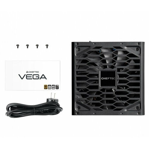 Блок питания Chieftec Vega, 850W, 80+ Gold (PPG-850-S)