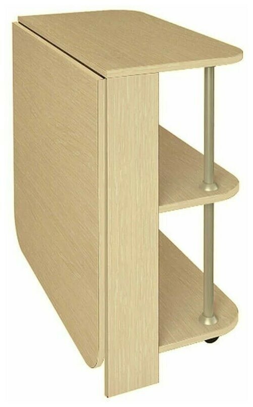 Стол-книжка кухонный деревянный Бабочка 80,0х75,0х41,0 см, доб сонома