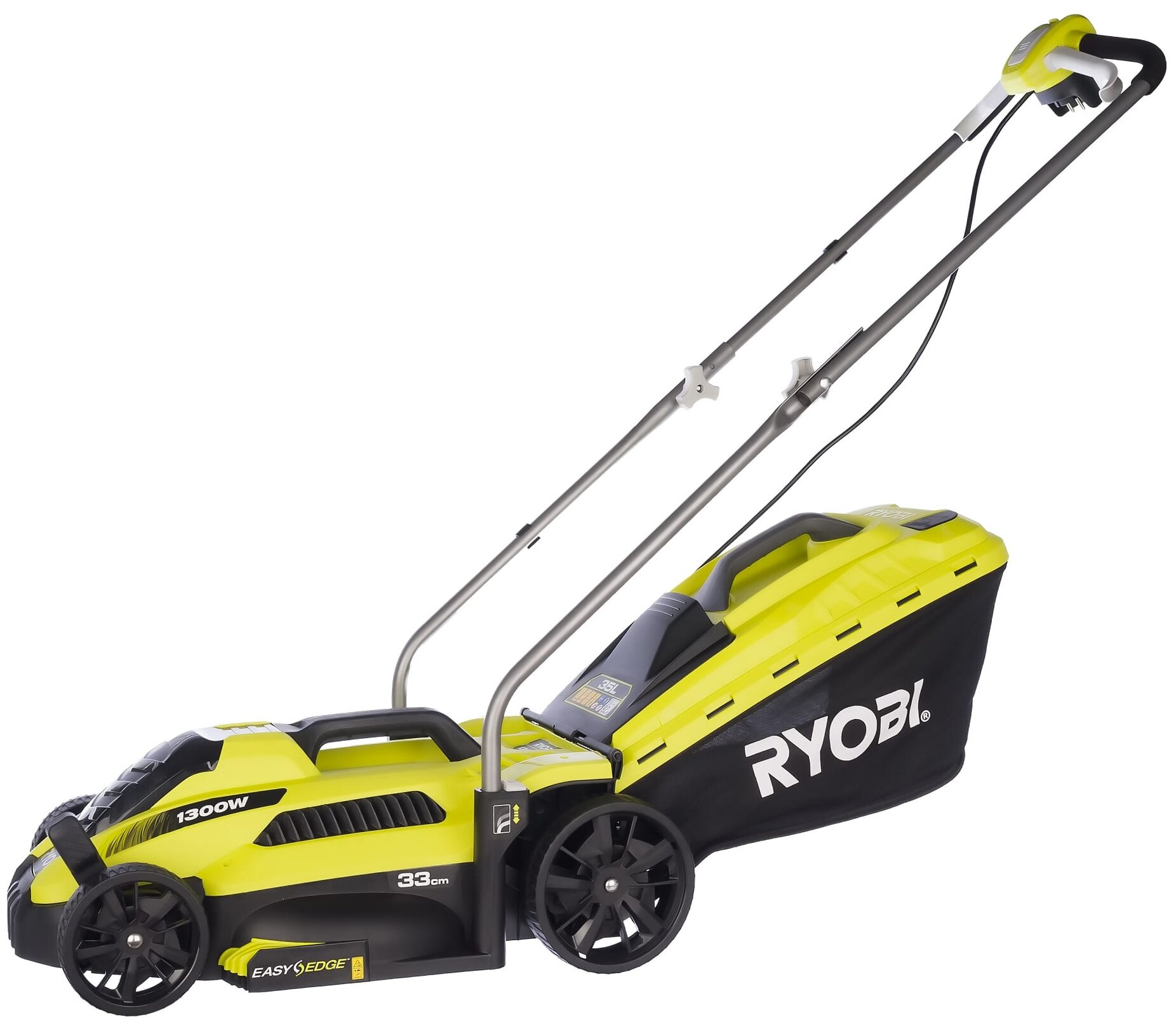 Электрическая газонокосилка RYOBI RLM 13E33S  1300 Вт  33 см