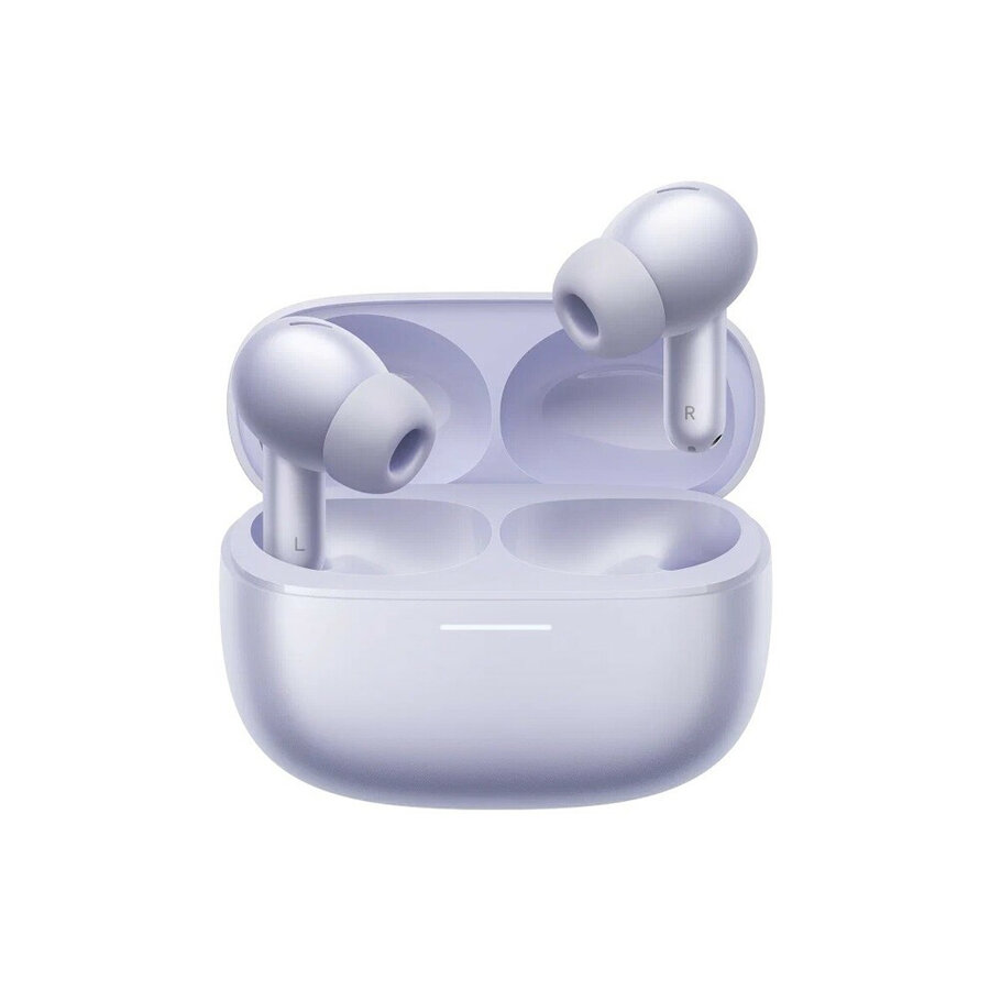 Беспроводные наушники Xiaomi Redmi Buds 6 Pro Lavender Purple (BHR9317GL), шумоподавление ANC, Hi-Res, Bluetooth 5.3, фиолетовые — фото 1