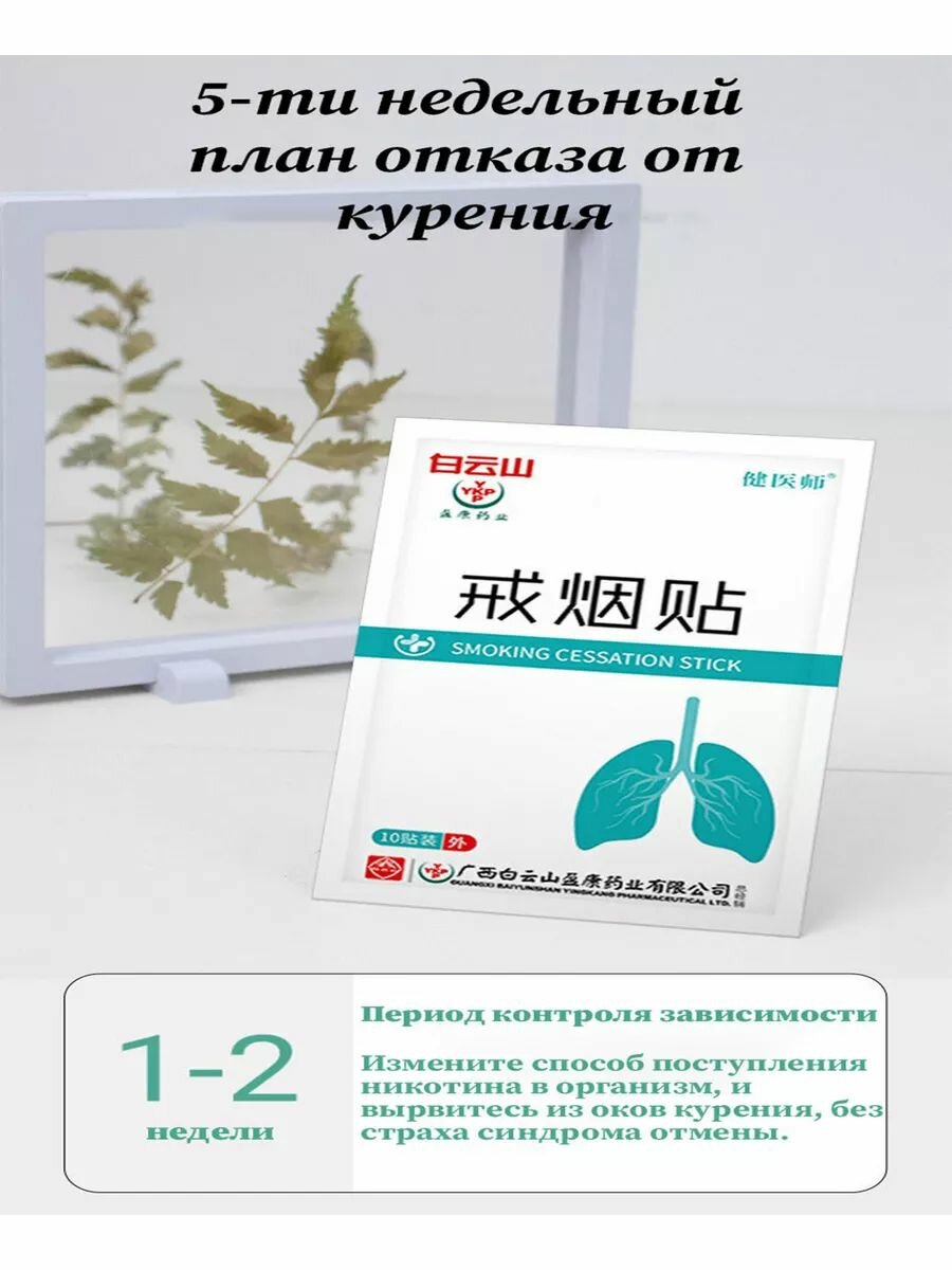 Картинки Пластырь против курения 20 шт