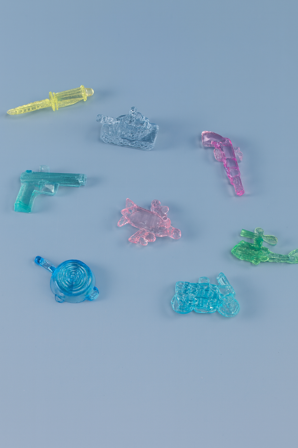 Игрушки для мальчиков акриловые фигурки войнушки кристаллы D'Mari — фото 1