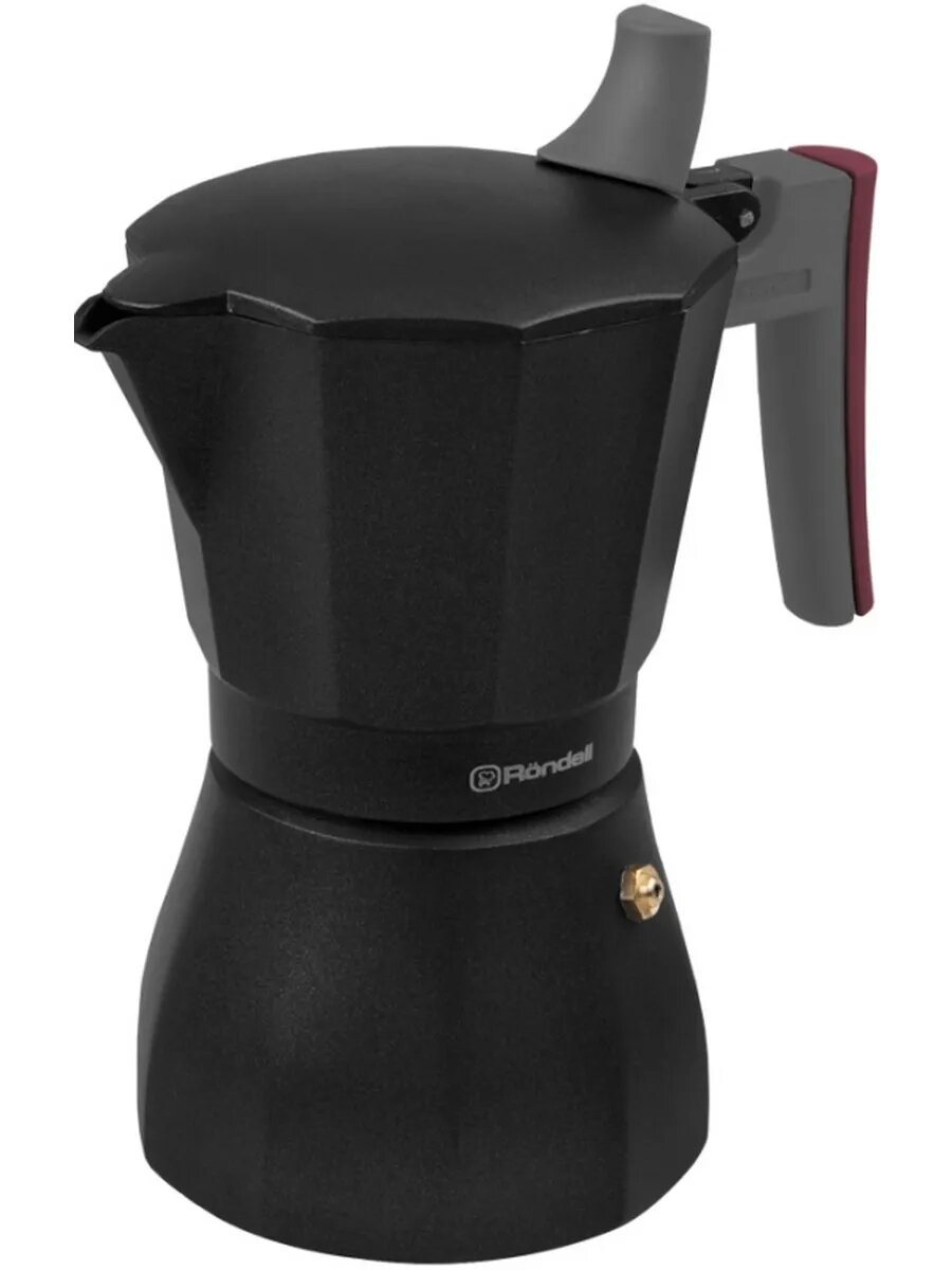 Кофеварка гейзерная Stripes 9 чашек индукционная (RDA-1639)