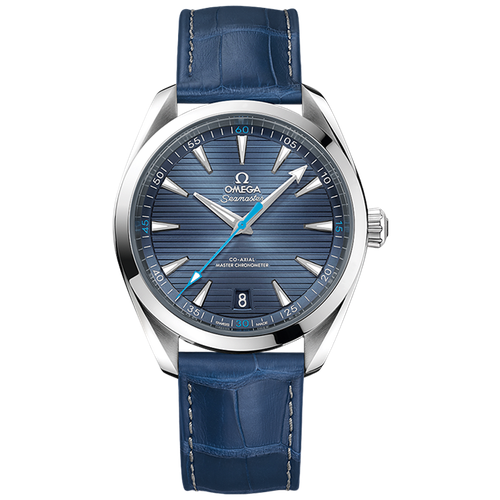 Наручные часы OMEGA Omega Seamaster Aqua Terra 22013412103002, синий, серебряный