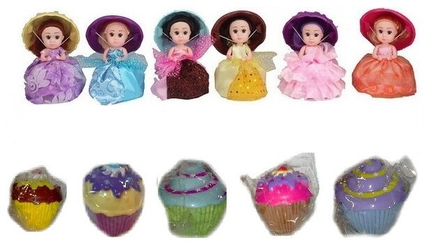 Кукла-кекс Ambi toys Cupcake Jelato №3, 1 шт (2349LM)
