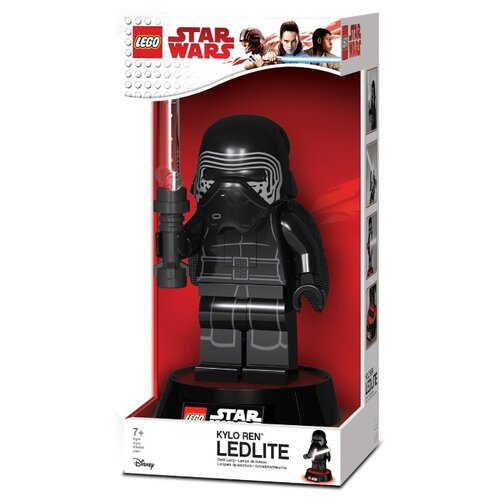 фото Lgl-lp14 игрушка-минифигура-лампа lego star wars (звёздные войны)-kylo ren (кайло рен) на подставке