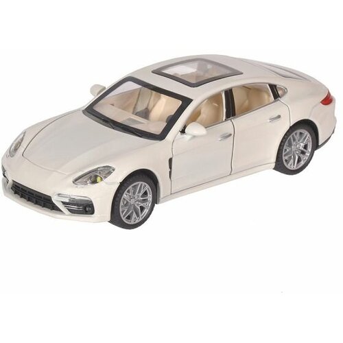Машина металлическая MX 33603 Porsche Panamera свет и звук белый 1:24
