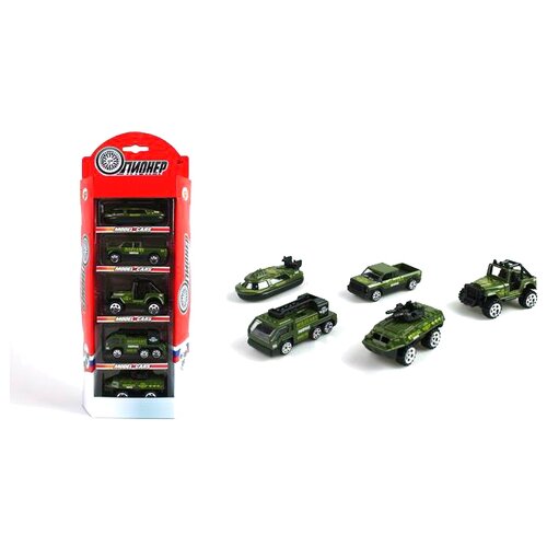 фото Набор техники yako пионер (m7211-4), зелeный