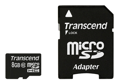 Карта памяти 8GB Transcend MicroSDHC Class10 Industrial Transcend без адаптера - фото №2