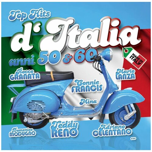 Виниловая пластинка Top Hits D'Italia Anni 50 & 60 (LP) zyx music adriano celentano golden hits виниловая пластинка