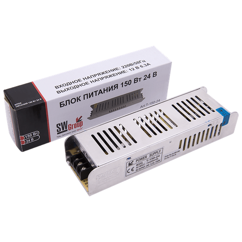 Блок питания (AC-DC) 24V 150W 00-00000301 T-150-24 кожух блок питания ac dc 24v 60w 00 00001385 t 60 24 кожух