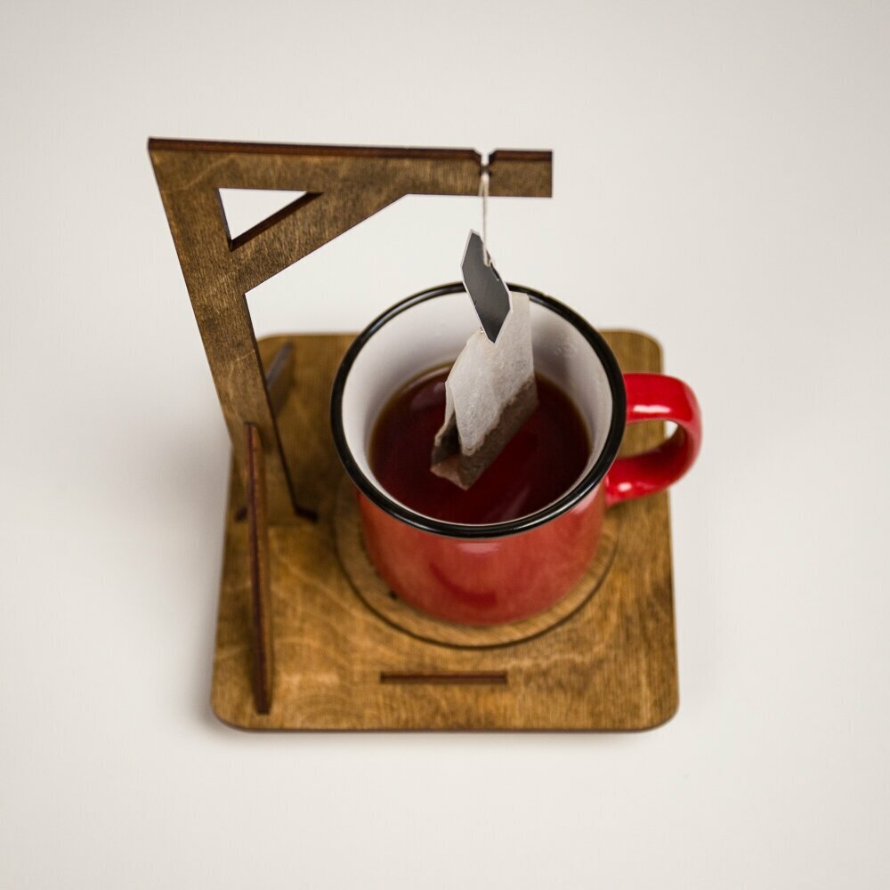 Подставка для чайных пакетиков "Чайная виселица" (виселица для чайных пакетиков, для заваривания чая) - фотография № 2