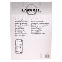 Пакетная пленка для ламинирования Lamirel А3 LA-78659 125 мкм 100 шт.