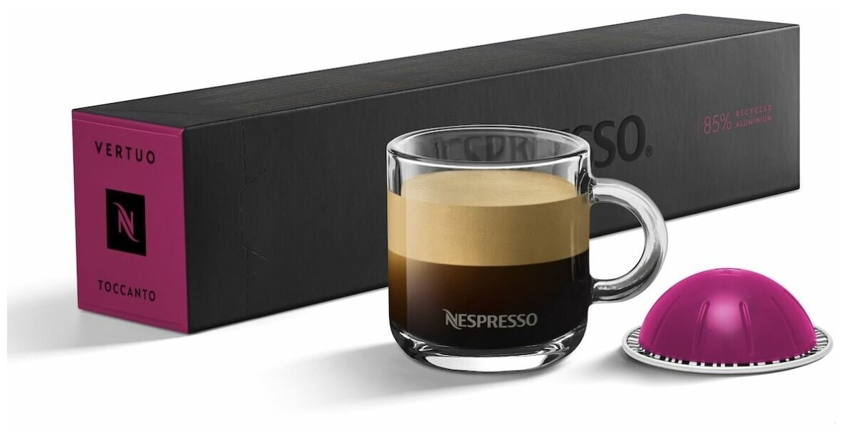 Кофе в капсулах Nespresso Vertuo Toccanto, 40 ml, 10 капсул - фотография № 20