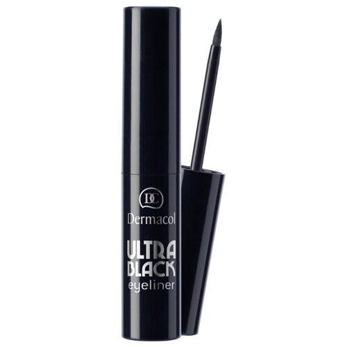 фото Dermacol Жидкая подводка для глаз Ultra Black Eyeliner, оттенок черный