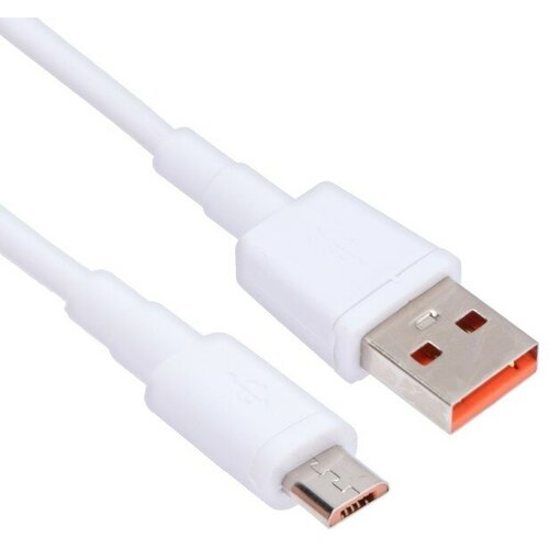 Кабель Krutoff Modern, microUSB - USB, 1 А, 1 м, белый кабель krutoff modern usb type c 2 а 1 м красный