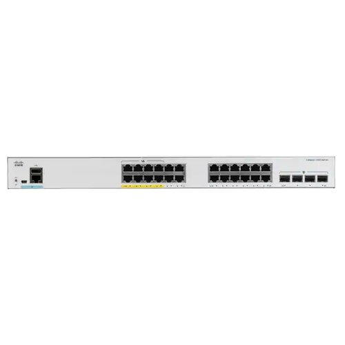 Коммутатор Cisco Catalyst C1000-24T-4G-L коммутатор cisco c1000 24t 4x l