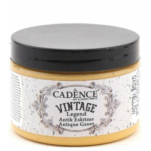 Античный грунт-краска Cadence Vıntage Legend. Oxide Yellow-03