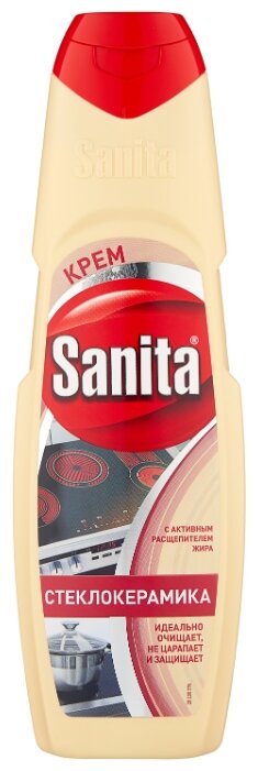 Стоит ли покупать Крем Стеклокерамика Sanita — выгодные цены на Яндекс.Маркете