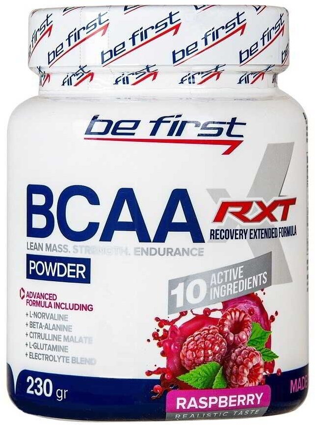 Be First BCAA RXT Powder 230 гр (Be First) Малина