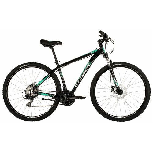 фото Велосипед stinger element pro 29" (2021) (велосипед stinger 29" element pro зеленый, алюминий, размер 18")