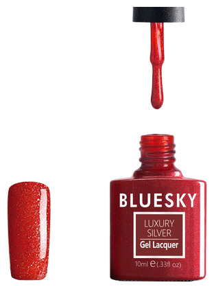 Bluesky, Гель-лак Luxury Silver №567