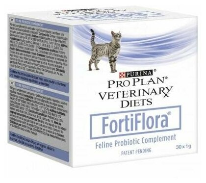 Пробиотик для кошек Purina PRO PLAN FortiFlora для микрофлоры кишечника, 30 пакетиков по 1 г - фотография № 3