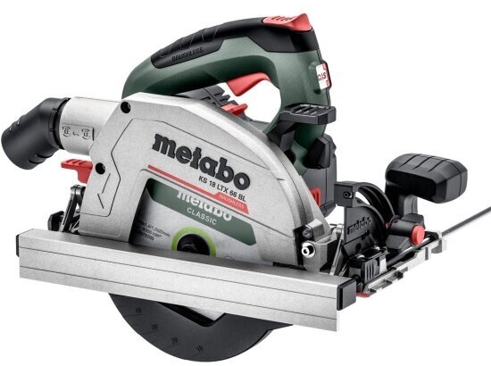 Аккумуляторная дисковая пила Metabo KS 18 LTX 66 BL коробка - фотография № 7