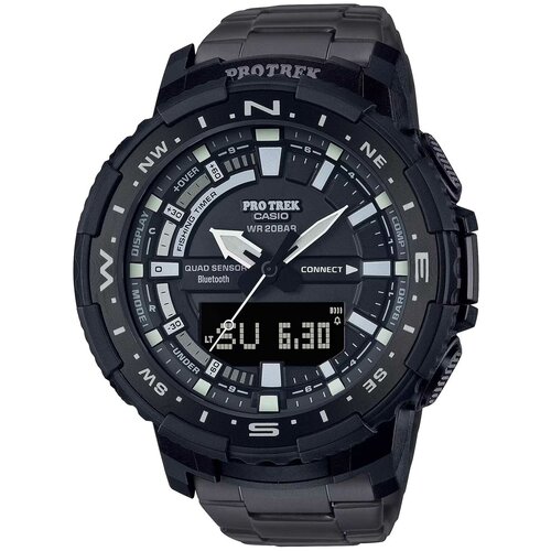 Наручные часы CASIO Pro Trek PRT-B70YT-1, черный