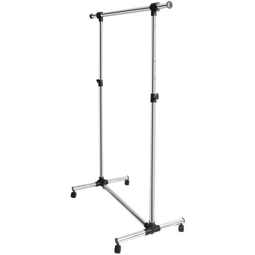 Напольная вешалка на колесах 863-114см х 101-159см х 51 см сталь цвет серый 3450₽