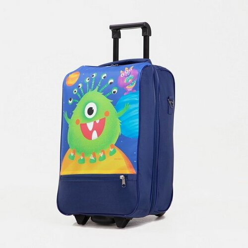 фото Чемодан sacvoyage, ручная кладь, 23х42х32 см, 1.84 кг, синий