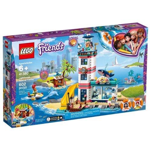 фото Конструктор LEGO Friends 41380 Спасательный центр на маяке