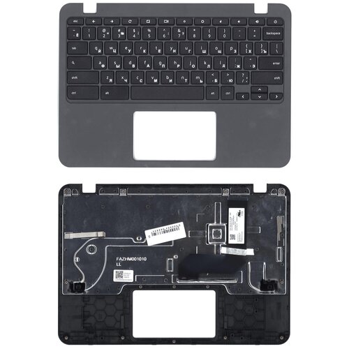 Клавиатура для ноутбука Acer Chromebook C731 черная топ-панель 6336₽