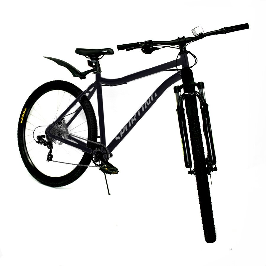 Велосипед взрослый горный 29" Forward Sporting 29 2.0 D рама 21" черный/темно-серый