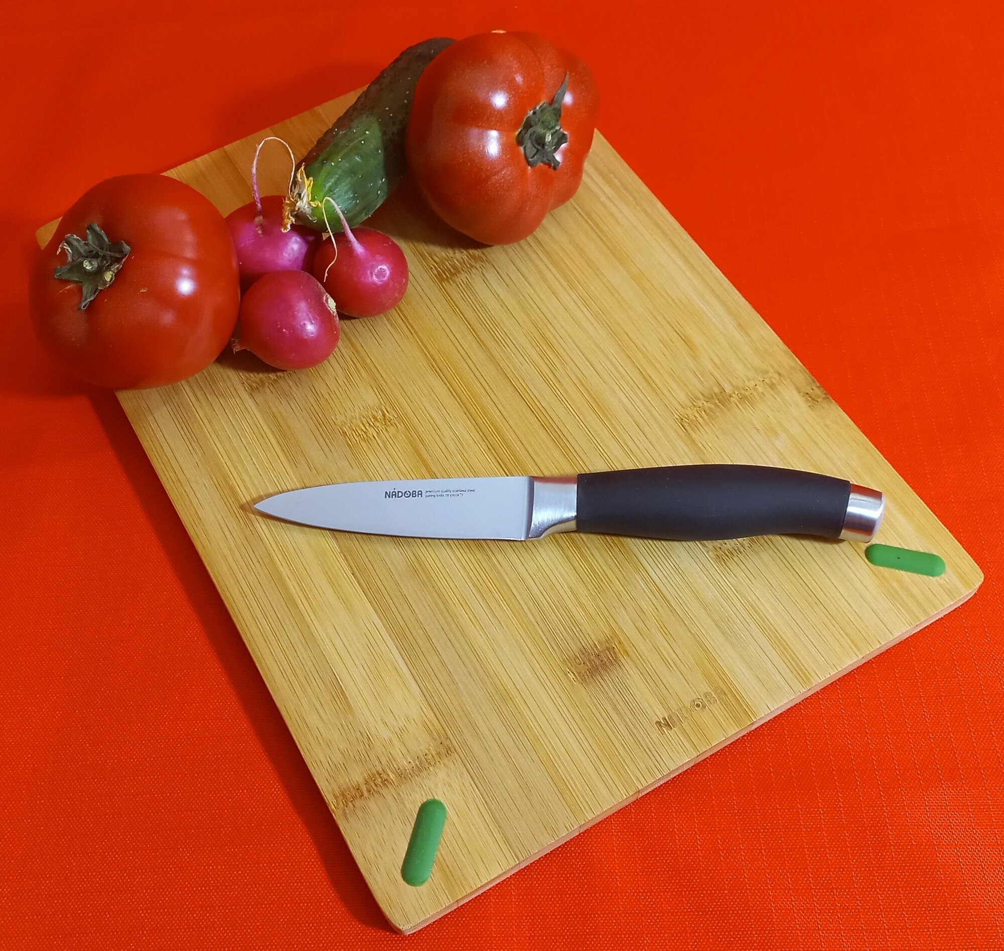 Кухонный нож для овощей Nadoba Rut 10см - фотография № 5