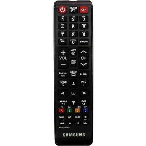 Пульт для телевизора Samsung AA59-00630A пульт aa59 00630a для телевизора samsung батарейки в подарок