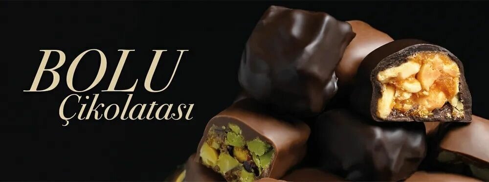 Премиальные шоколадные конфеты BOLCi BOLU грильяж (крокант) из фисташки в шоколаде ассорти нетто 135 г - фотография № 3