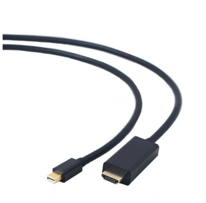 Bion Кабель DisplayPort mini-HDMI 20M/19M экран 18м черный [BXP-CC-mDP-HDMI-018]