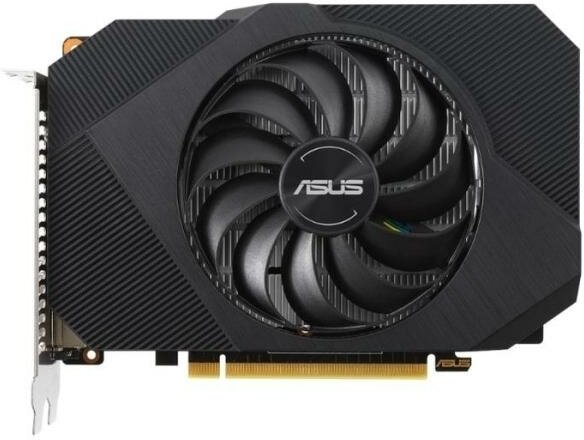 Видеокарта ASUS GeForce GTX 1650 Phoenix OC Edition PCI-E 4096Mb GDDR6 128 Bit Retail (PH-GTX1650-O4GD6-P)