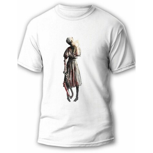 фото Футболка, размер l, белый будь на стиле